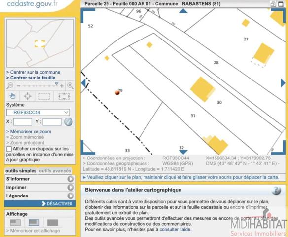 Terrain à vendre à Rabastens (81800)