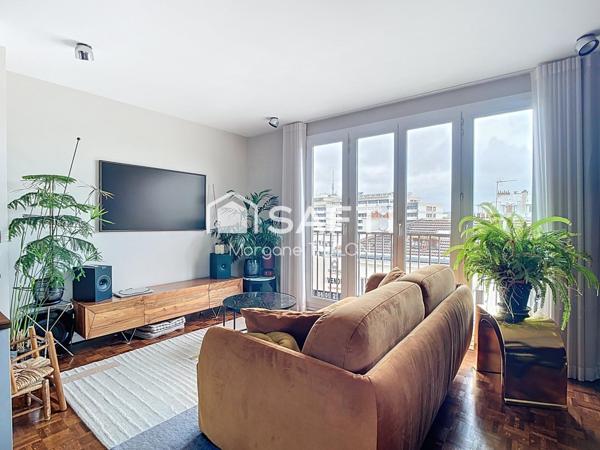 Appartement 3 pièces traversant lumineux