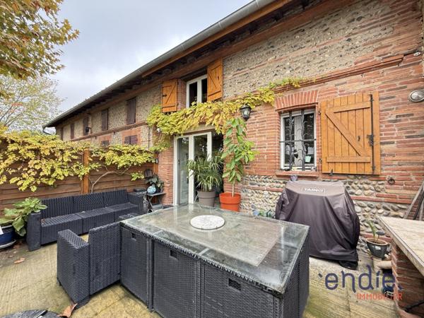 En exclusivité - Maison 107 m2 style Toulousaine à Saint-Jory