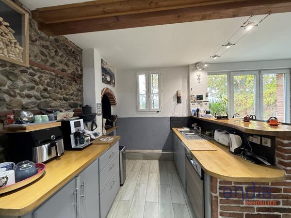 En exclusivité - Maison 107 m2 style Toulousaine à Saint-Jory