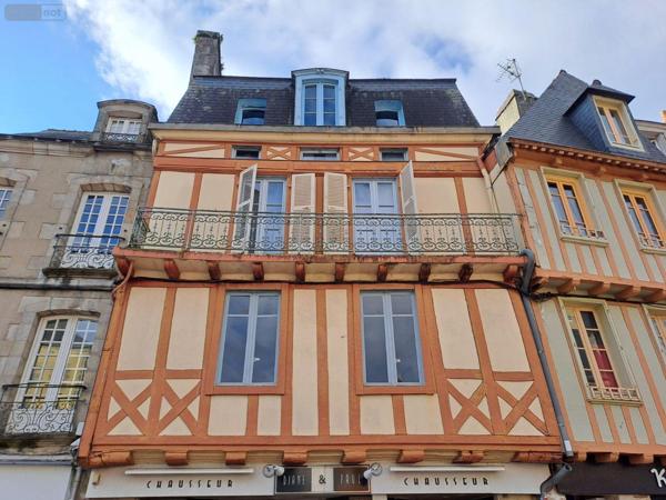 Appartement ancien à vendre à Quimper dans le Finistère (29000), ref : 001/1590   
CENTRE VILLE HISTORIQUE