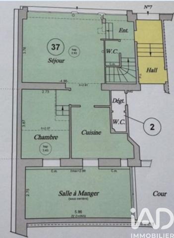 Appartement à vendre 4 pièces 80 m² Puteaux