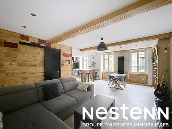 A Vendre: Magnifique appartement de type 3 situé au centre THOISSEY (01140)