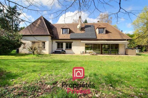 1h15 de PARIS - PROPRIETE de 245 m2 env. GARAGE, 5400 m2 de PARC ARBORE, AU COEUR DE LA NATURE