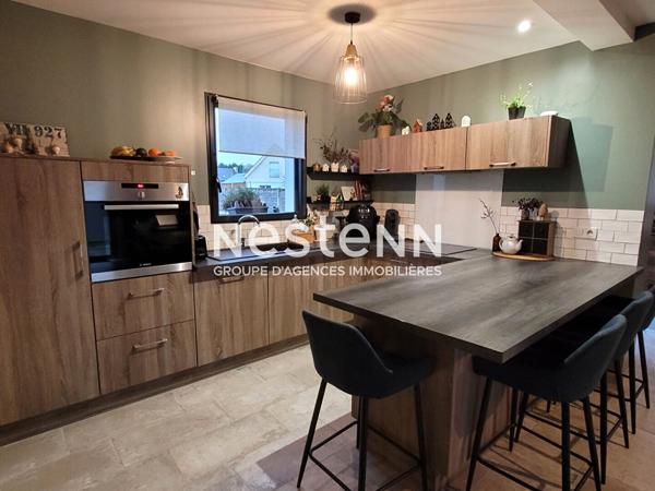 Maison 4 chambres - au calme dans le centre de Paimpol -1250 m² de terrain