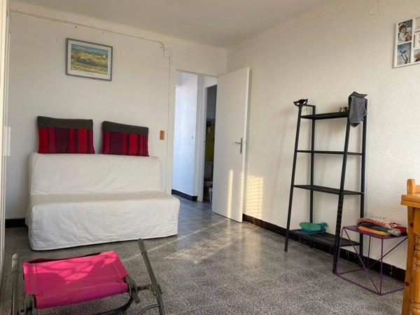 Vente                                                      Appartement
                        
                     1 pièces                                         à Canet-en-Roussillon