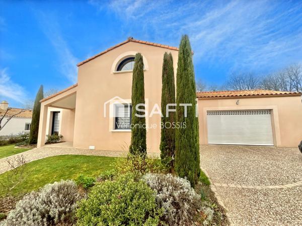 Maison contemporaine de plain-pied – 125 m² – quartier recherché des Étangs – Mouilleron-le-Captif