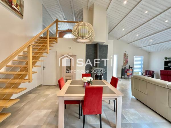 Maison contemporaine de plain-pied – 125 m² – quartier recherché des Étangs – Mouilleron-le-Captif