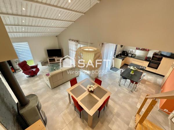 Maison contemporaine de plain-pied – 125 m² – quartier recherché des Étangs – Mouilleron-le-Captif