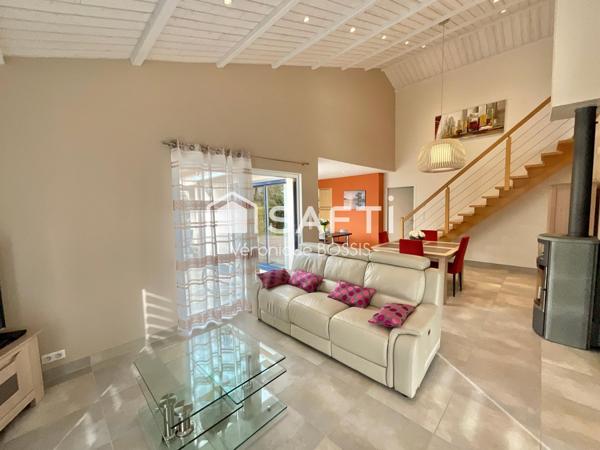 Maison contemporaine de plain-pied – 125 m² – quartier recherché des Étangs – Mouilleron-le-Captif