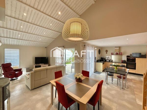 Maison contemporaine de plain-pied – 125 m² – quartier recherché des Étangs – Mouilleron-le-Captif