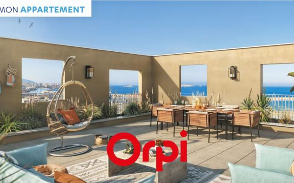 Appartement à vendre    4 pièces • 86,97 m2 Marseille 15