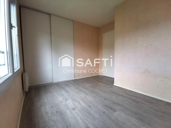 Bel appartement T2 à Dammarie les Lys de 48.27m2, balcon de plus de 9m2 et place de parking