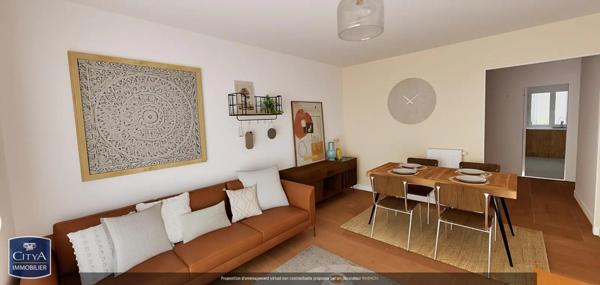 Appartement à vendre 4 pièces 70.25m²