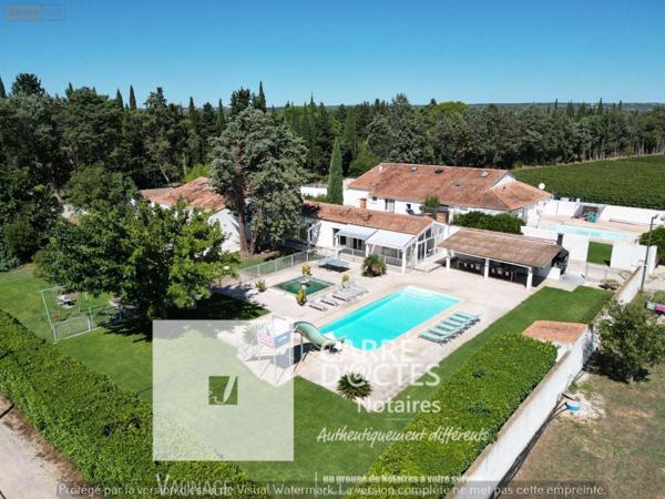 Grande propriété à vendre à Meynes dans le Gard (30840), ref : 1003 / 579