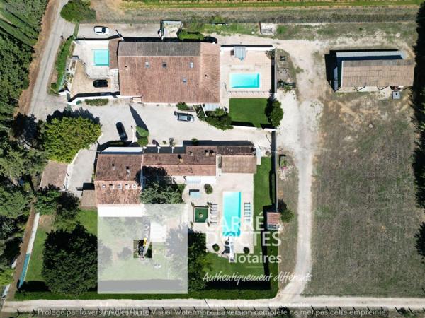 Grande propriété à vendre à Meynes dans le Gard (30840), ref : 1003 / 579