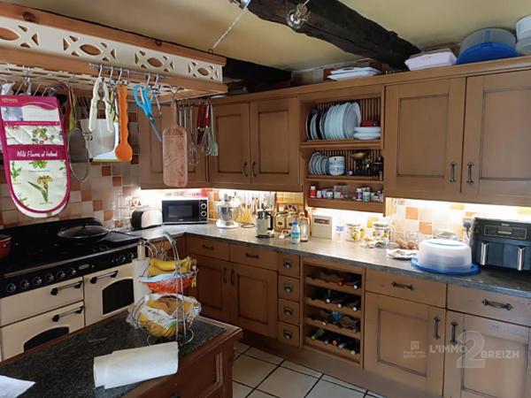 Maison avec seconde habitation cottage 6 pièces  140 m² Langoëlan