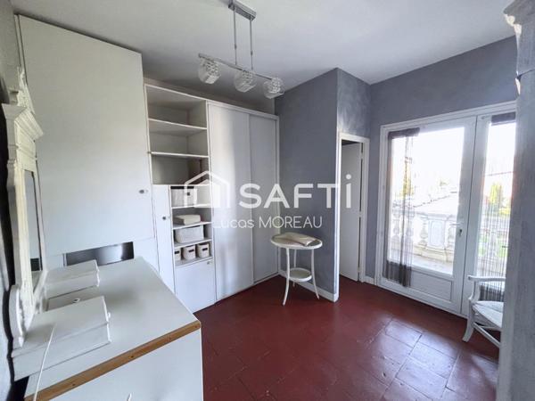 Maison de ville avec jardin et piscine