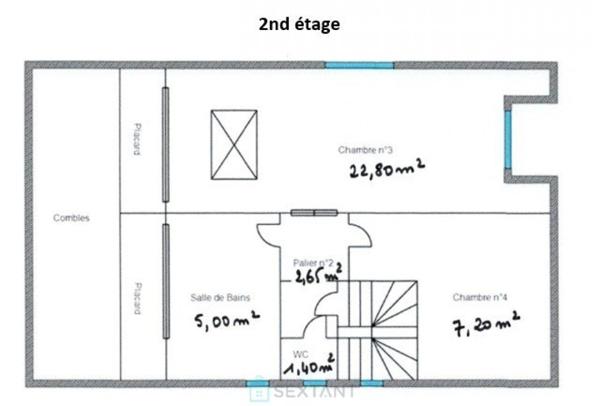 Maison 8 pièces (2 logements) avec jardin, parking