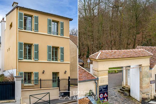 Maison de ville à l’entrée du Parc de Saint-Cloud