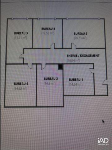 Bureaux à vendre 104 m² Noisiel