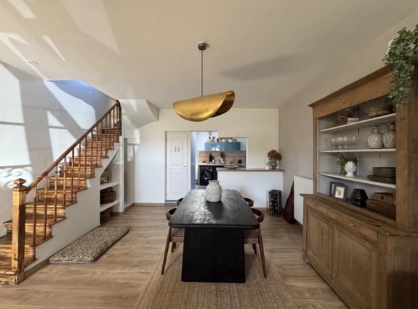 Maison de ville 2 chambres avec jardin