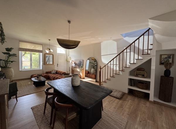 Maison de ville 2 chambres avec jardin