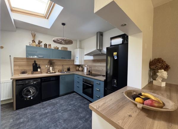 Maison de ville 2 chambres avec jardin