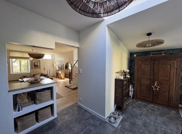 Maison de ville 2 chambres avec jardin