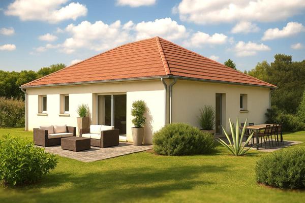 Terrain constructible de 1416 m2 à Urdès