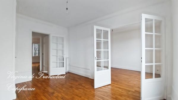 Fontenay-sous-Bois Village-3ème et dernier étage,A vendre appartement 3p 55,60 m2 + combles-Calme-Proximité RER A