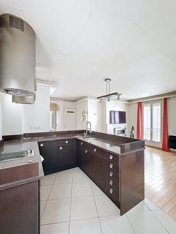 3 pièces traversant -  lumineux - Paris 18 / Jules Joffrin - 4e étage