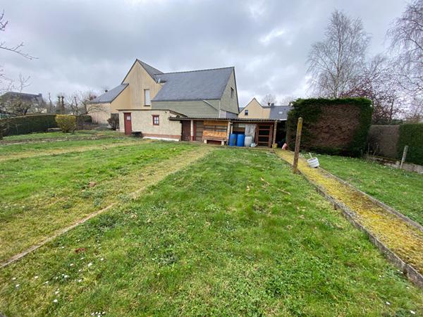 A vendre maison a CAULNES, proche gare et axe RN12 ( RENNES SAINT BRIEUC)