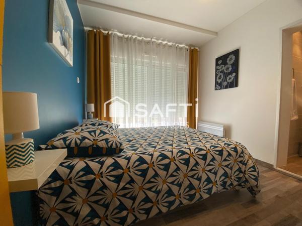 Maison de plain-pied, 3 chambres, quartier calme.