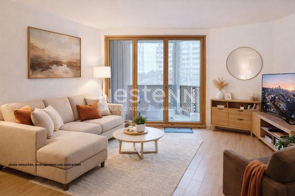 Superbe Appartement 4 pièces à vendre à Longjumeau avec balcon, cave et parking !