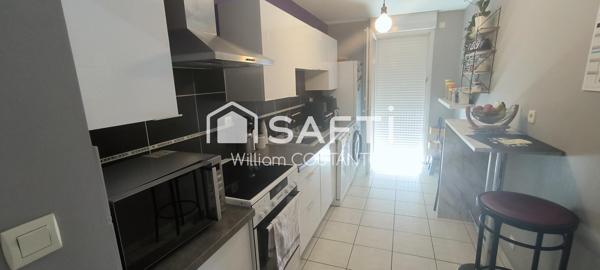 CHALLANS CENTRE - APPARTEMENT LUMINEUX AVEC BALCON & PARKING SOUTERRAIN