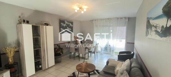 CHALLANS CENTRE - APPARTEMENT LUMINEUX AVEC BALCON & PARKING SOUTERRAIN