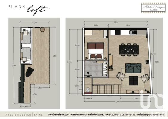 Maison à vendre 2 pièces 50 m² Soussans