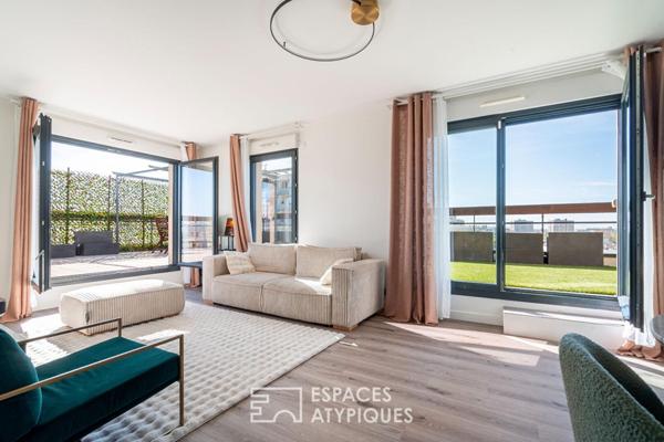 Penthouse avec terrasse à 360°