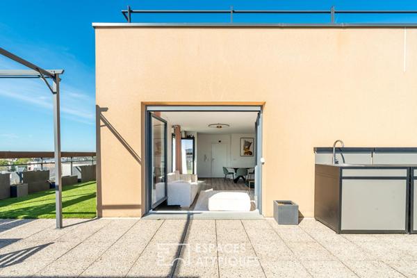 Penthouse avec terrasse à 360°