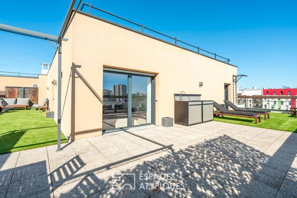 Penthouse avec terrasse à 360°