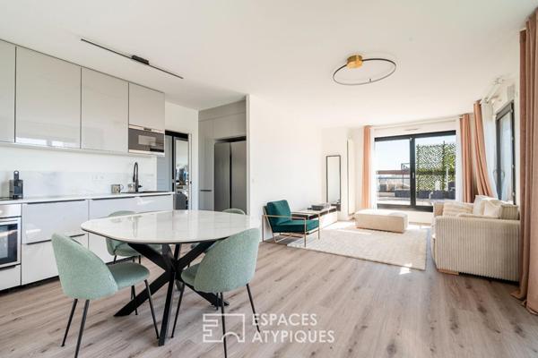 Penthouse avec terrasse à 360°