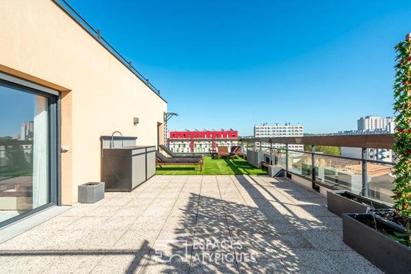 Penthouse avec terrasse à 360°