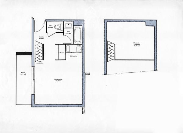 Appartement
                                                                                                                                                                                                                                                                                                                        1 pièce(s)                                                                                                                                                                                                          1 chambre(s)                                                                                                                                                                                                          29.82  m²