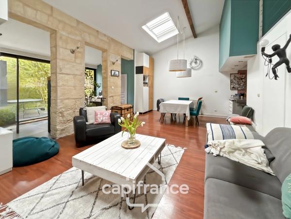 Aux Portes de BORDEAUX / TALENCE (33) Quartier Caudérès, Maison rénovée par Architecte avec jardin