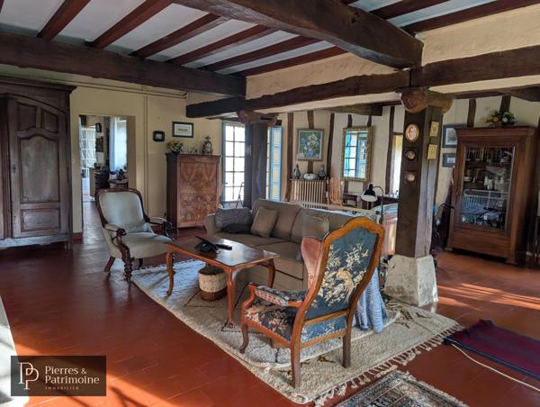 Sos (47170) Presbytère en pierre sur 2ha de terrain