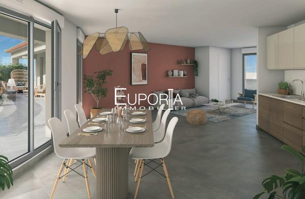 Appartement rooftop T4 86m2 avec terrasse de 103m2 - Proximitée centre Antibes