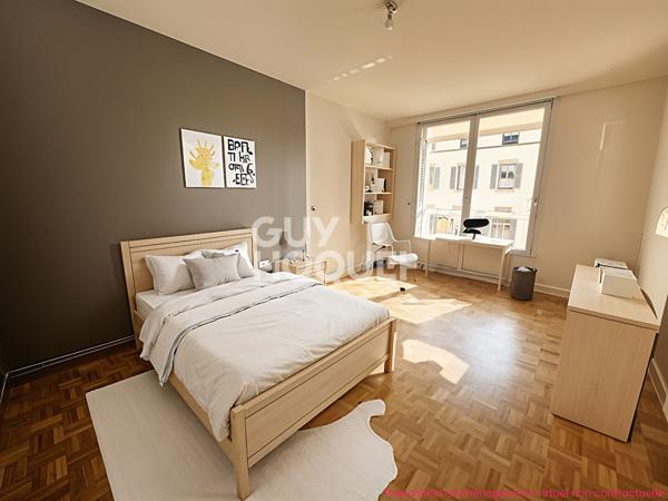 Croix-Rousse, T3 transformable T4, secteur Henon, avec garage