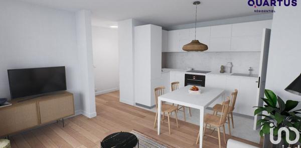 Appartement 3 pièces de 61 m² à Sautron (44880)