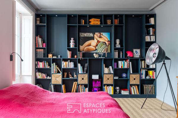Maison de ville du XIXe siècle : Rénovation contemporaine et bureau indépendant